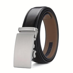 Men's Cow Leather Belt Coffee