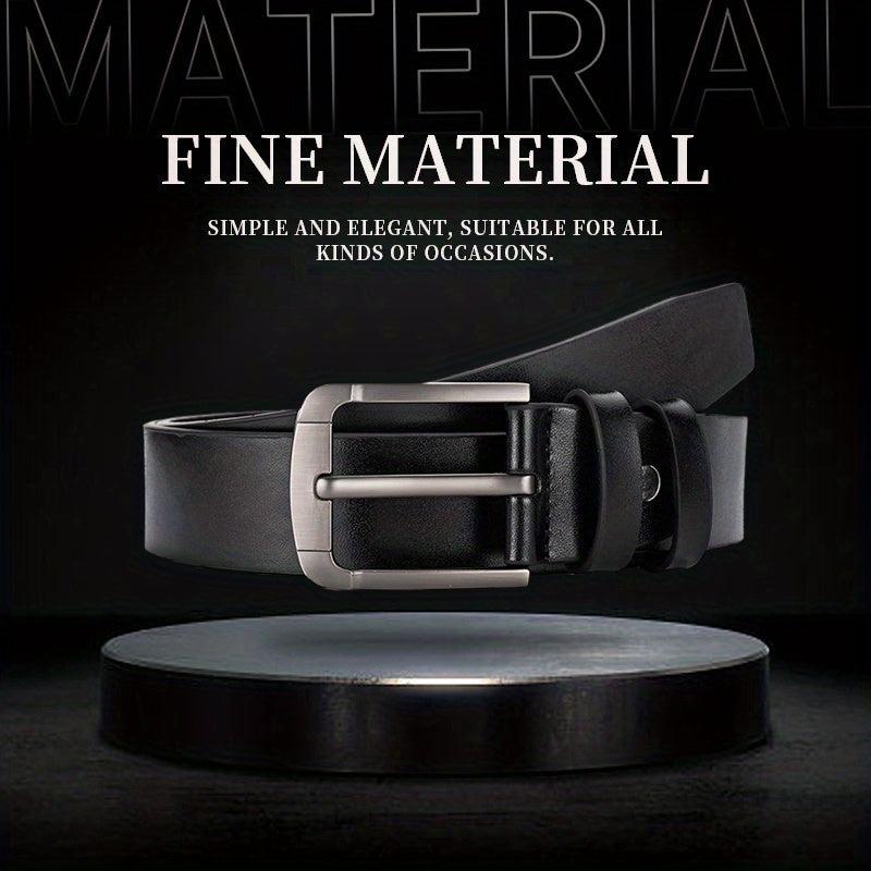 Men's PU Leather Casual Belt For Jeans Pants