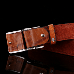 Men's Casual Business Buckle Belt for Outdoor Parties