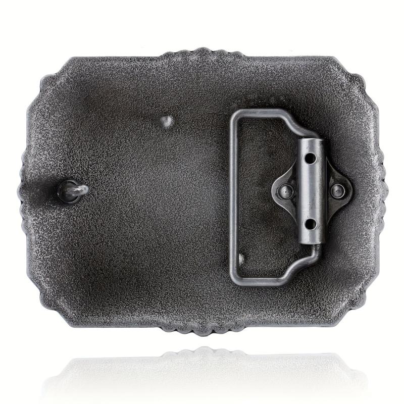 Vintage Western Cowboy Belt Buckle Cross Horse Novelty Belt Buckle