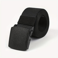 1pc Durable Nylon Belt for Men DIY Cutting Military Tactical Non Metal Belt