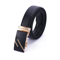 Classic European American Leather Stepping Sideline Feather Edge Belt