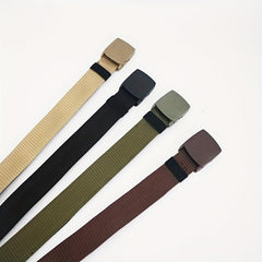 Men's Casual Buckle Belt Zipper Wallet Outdoor Party Accessory