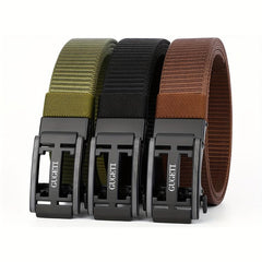 Polyester Automatic Buckle Belt for Men