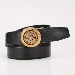 Men's Faux Diamond Letter Automatic Belt
