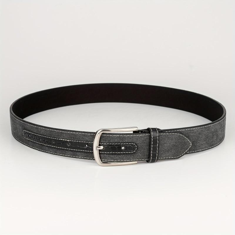 Men's PU Denim Belt Casual Sports All-match Belt