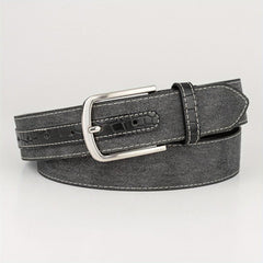 Men's PU Denim Belt Casual Sports All-match Belt