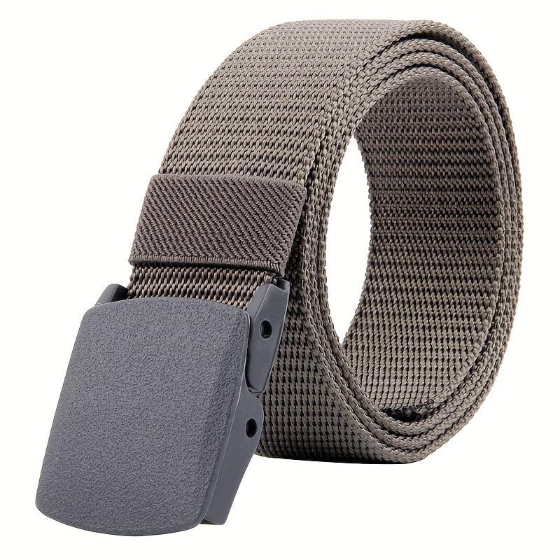 24Inch Men's Canvas Belt Outdoor Tactical Nylon Adjustable