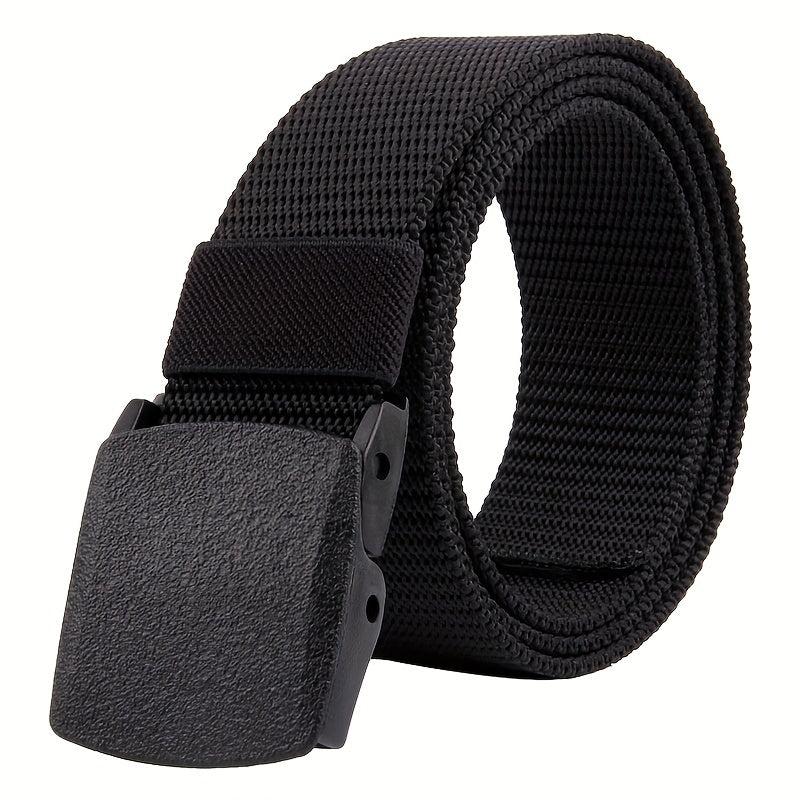24Inch Men's Canvas Belt Outdoor Tactical Nylon Adjustable