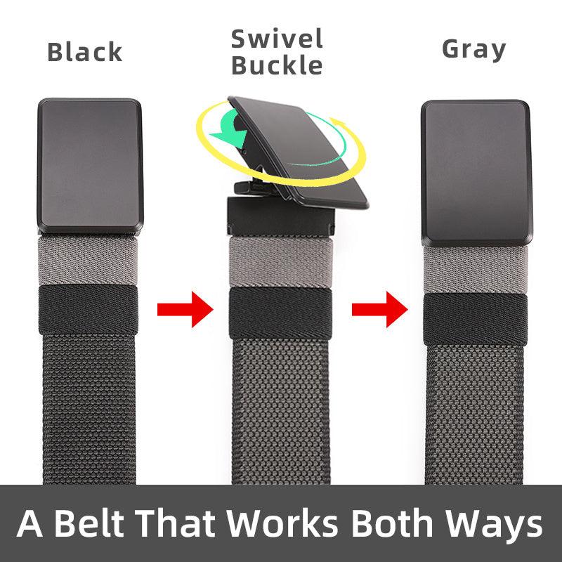 Rotatable Swivel Buckle Tactical Nylon Belt for Jeans Pants