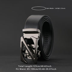 Automatic Buckle Belt Casual Men's Business Leather Belts