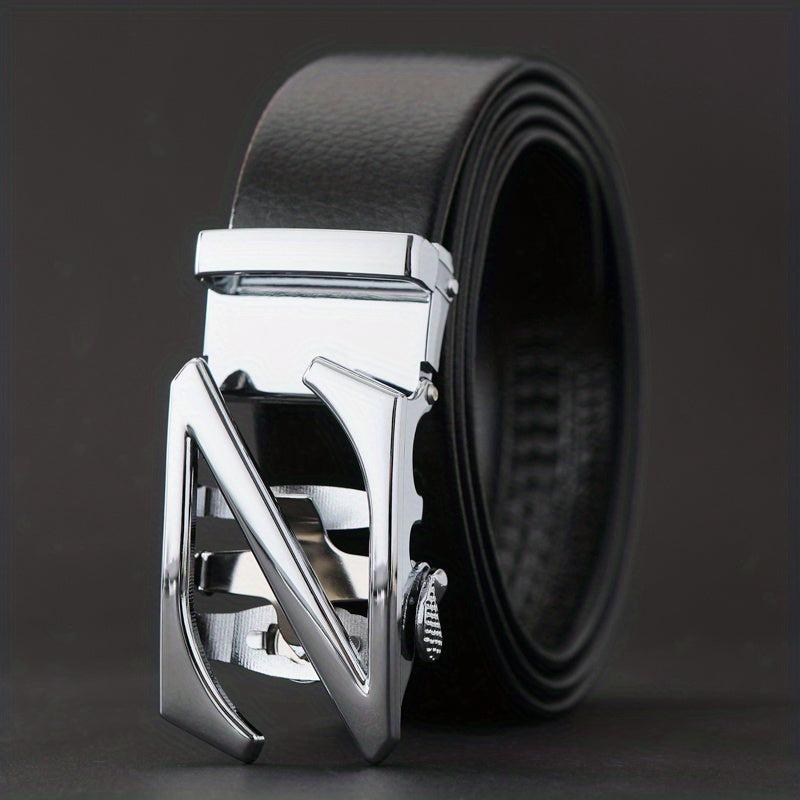Automatic Buckle Belt Casual Men's Business Leather Belts