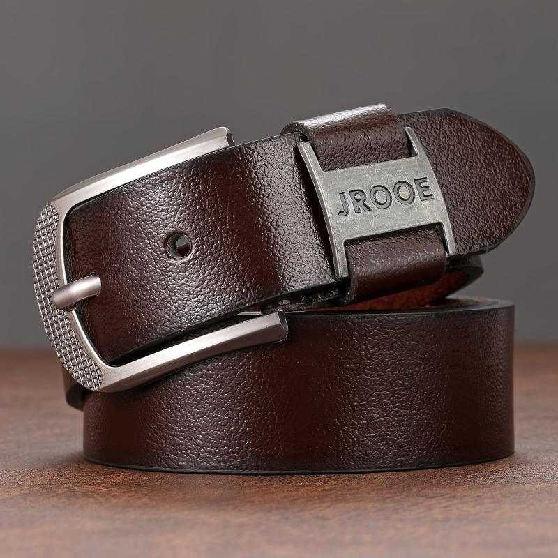 Men's Stitch Buckle Belt for Wedding Party