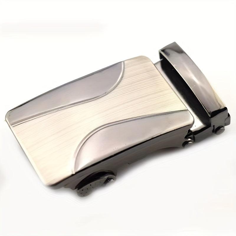 Metal Texture Automatic Belt Buckle for Men