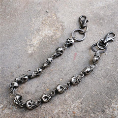 Skull Head Metal Pants Chain Men Hip Hop Waist Chain