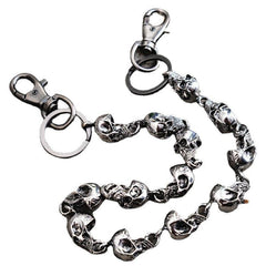 Skull Head Metal Pants Chain Men Hip Hop Waist Chain