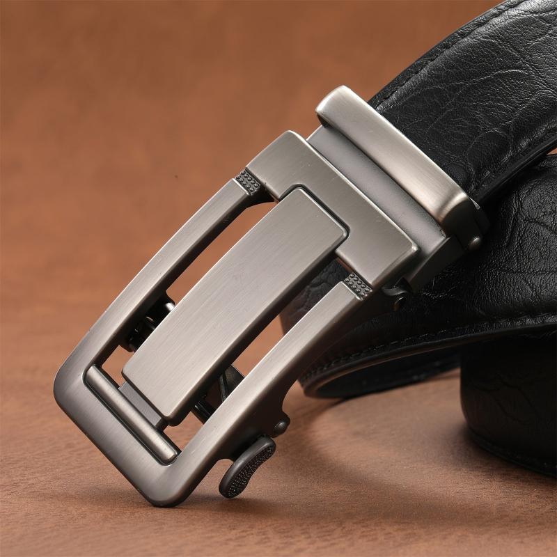 Men's Automatic PU Leather Business Belt