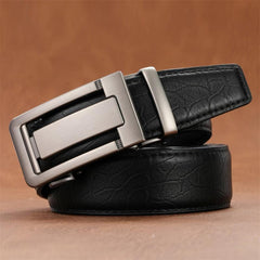Men's Automatic PU Leather Business Belt
