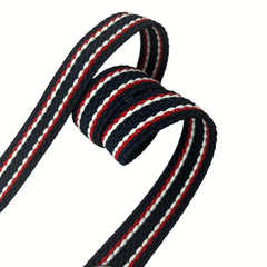 Men's Braid Stretch Belt Pin Buckle Casual Elastic Belt for Jeans