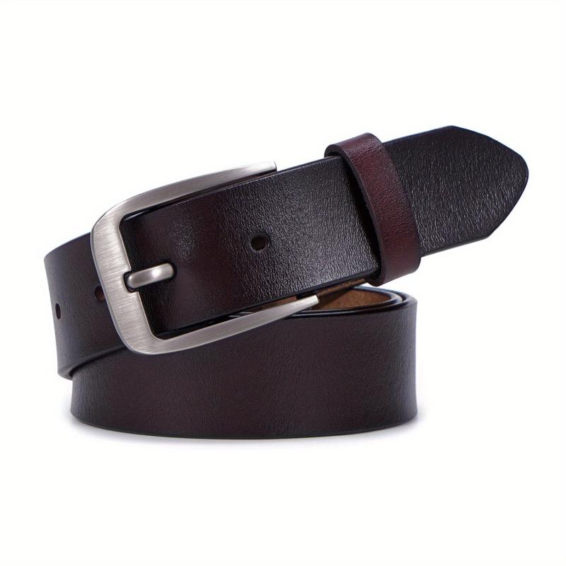 Men's Buckle Belt With Casual Pants Jeans Belt
