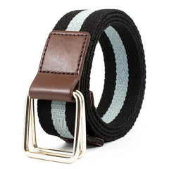 Women's Casual Woven Belt Vintage Canvas Belt