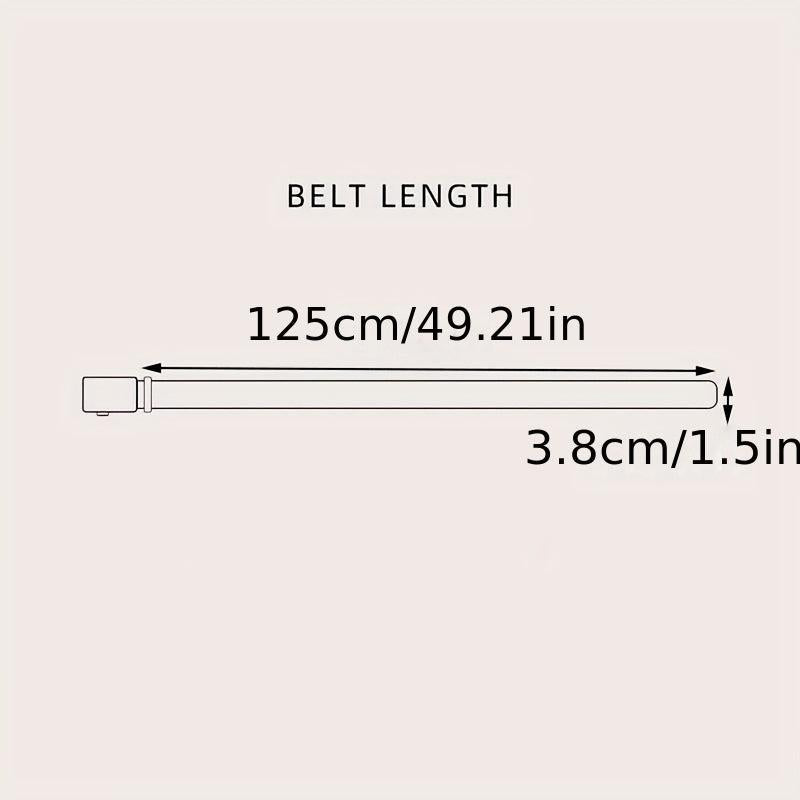 Women's Casual Woven Belt Vintage Canvas Belt