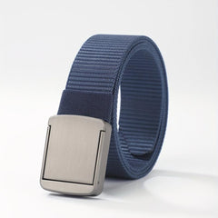 Men's Outdoor Canvas Belt with Automatic Buckle