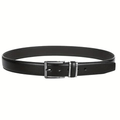Men's Lizard Pattern Double Circle PU Leather Belt