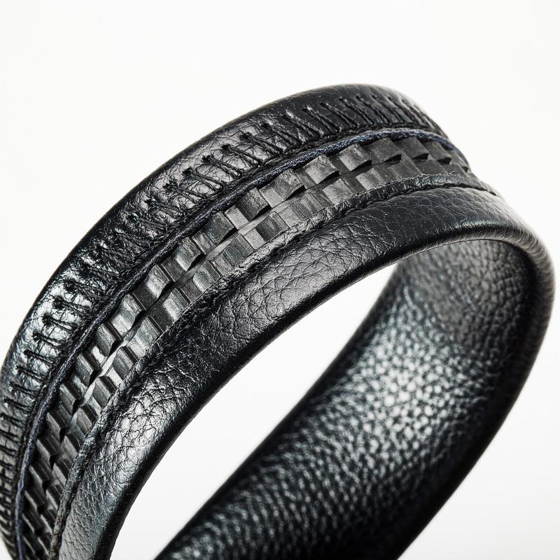 ADDIDAISHU Men's Business Automatic Buckle PU Leather Belt