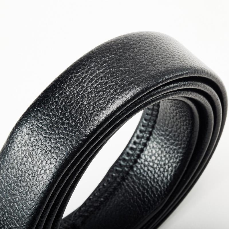ADDIDAISHU Men's Business Automatic Buckle PU Leather Belt