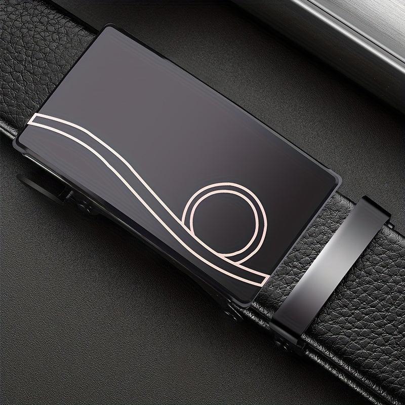 Men's Automatic Buckle Business Belt