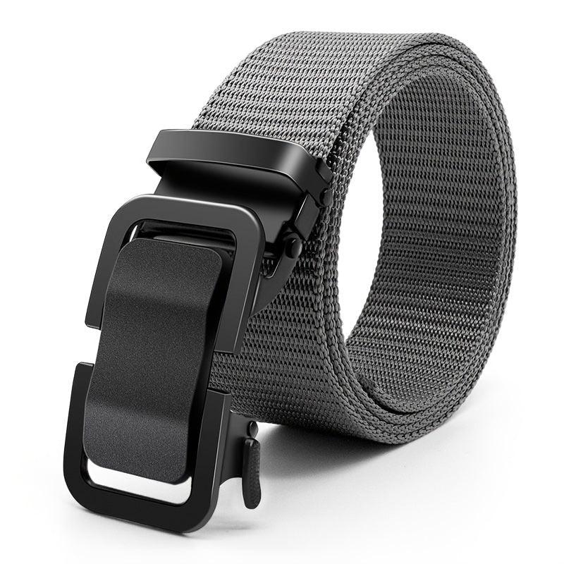 Toothless Automatic Buckle Canvas Military Training Belt