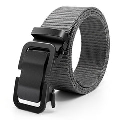 Toothless Automatic Buckle Canvas Military Training Belt