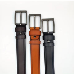 PU Leather Belt Western Cowboy Pants Belt Casual Clothing Accessories For Men