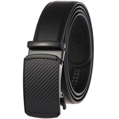 Men's Ratchet Slide Belt - Trim To Fit - Dress Pant Shirt Oxfords
