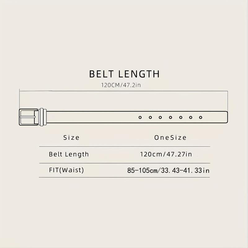 Men's Casual Leather Belt