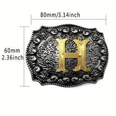 Alloy Western Cowboy Belt Buckle Men Accessories