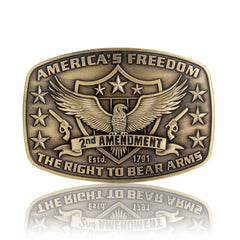 Western Cowboy Men's Eagle Belt Buckle