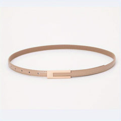 Small Leather Belt Wild Decoration Jeans Belt For Men