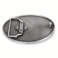 American Flag Eagle Men's Belt Buckle