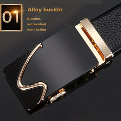 Men's Automatic Buckle Belt for Outdoor Party Holiday Business
