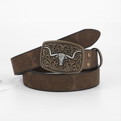Men's Casual Vintage Western Cowboy Belt