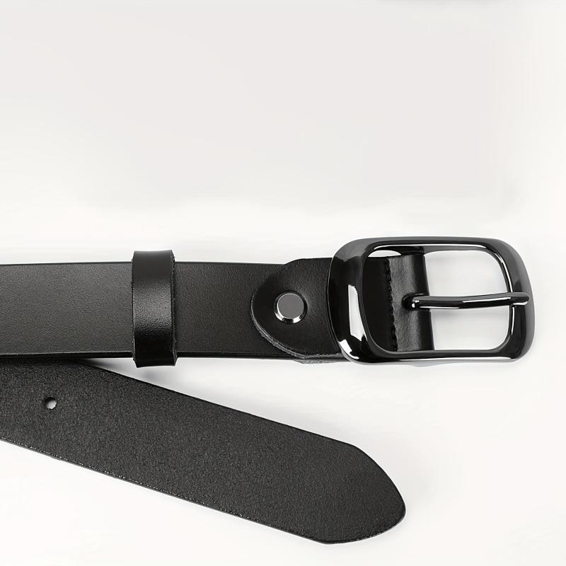 Versatile Leather Men's Belt Plus Size Cowhide Pin Buckle Casual Pants Belt