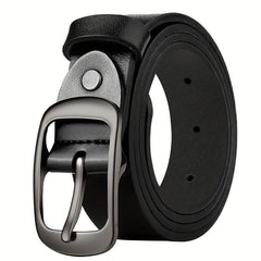 Versatile Leather Men's Belt Plus Size Cowhide Pin Buckle Casual Pants Belt
