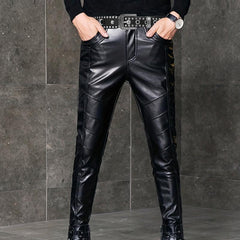 Men's Point Bead Pin Buckle Belt for Casual or Formal Wear