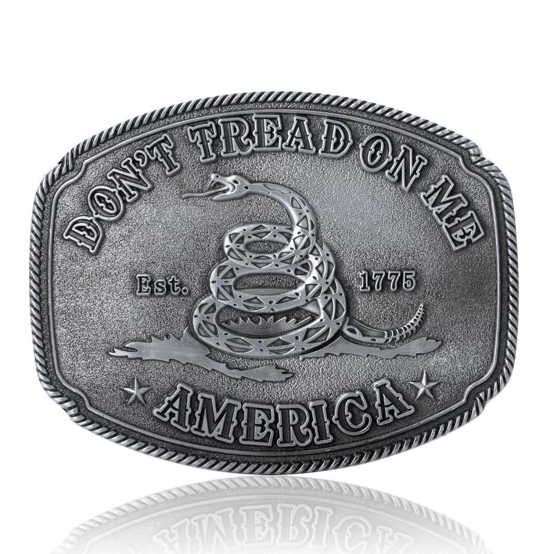 Western Denim Men's Snake Belt Buckle Birthday Party Gift