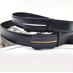 Men's Business Belt Automatic Buckle Belts Jeans Pants Father's Christmas