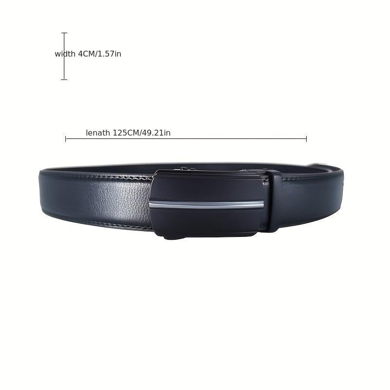 Men's Business Belt Automatic Buckle Belts Jeans Pants Father's Christmas