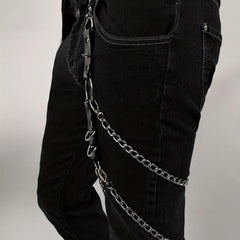 Men's Leg Chain Belt Punk Hip Hop Street Dance Leg Ring Jewelry