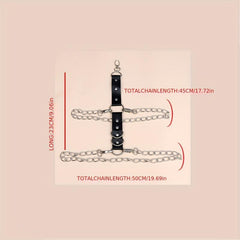 Men's Leg Chain Belt Punk Hip Hop Street Dance Leg Ring Jewelry